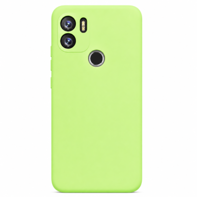 Funda de Silicona con Protección de Cámara – Antigolpes y Tacto Suave para Xiaomi Redmi A1 Plus - Verde