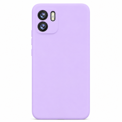 Funda de Silicona con Protección de Cámara – Antigolpes y Tacto Suave para Xiaomi Redmi A1 - Morado