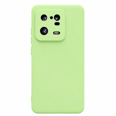 Funda de Silicona con Protección de Cámara – Antigolpes y Tacto Suave para Xiaomi Mi 13 Pro - Verde