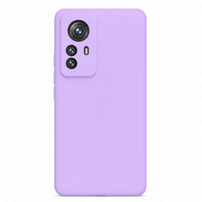 Funda de Silicona con Protección de Cámara – Antigolpes y Tacto Suave para Xiaomi Mi 12X - Morado