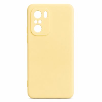 Funda de Silicona con Protección de Cámara – Antigolpes y Tacto Suave para Xiaomi Mi 11 i - Amarillo
