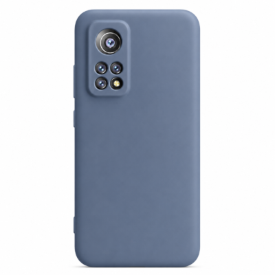 Funda de Silicona con Protección de Cámara – Antigolpes y Tacto Suave para Xiaomi Mi 10T - Azul