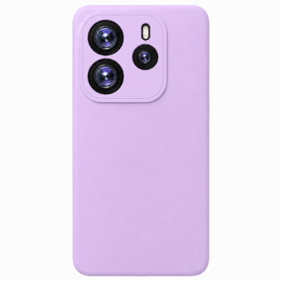 Funda de Silicona con Protección de Cámara – Antigolpes y Tacto Suave para Xiaomi Redmi Note 14 5G - Morado