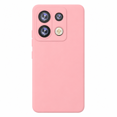 Funda de Silicona con Protección de Cámara – Antigolpes y Tacto Suave para Xiaomi Redmi Note 13 5G - Rosa