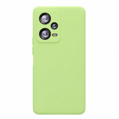 Funda de Silicona con Protección de Cámara – Antigolpes y Tacto Suave para Xiaomi Redmi Note 12 5G - Verde