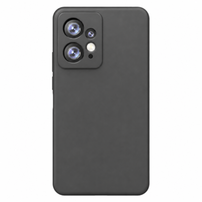 Funda de Silicona con Protección de Cámara – Antigolpes y Tacto Suave para Xiaomi Redmi Note 12 4G - Negro