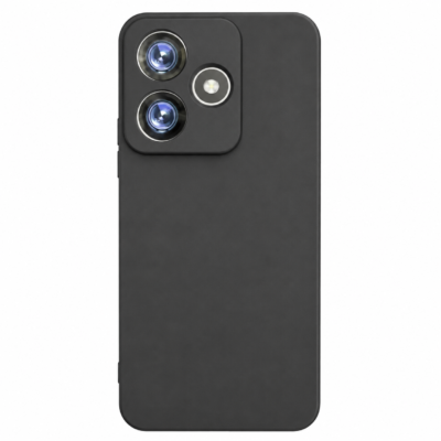 Funda de Silicona con Protección de Cámara – Antigolpes y Tacto Suave para Xiaomi Redmi 13 - Negro