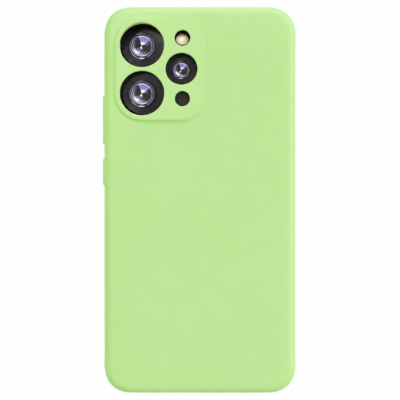 Funda de Silicona con Protección de Cámara – Antigolpes y Tacto Suave para Xiaomi Redmi 12 - Verde