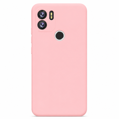 Funda de Silicona con Protección de Cámara – Antigolpes y Tacto Suave para Xiaomi Redmi A1 Plus - Rosa