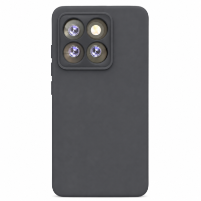 Funda de Silicona con Protección de Cámara – Antigolpes y Tacto Suave para Xiaomi Mi 14T - Negro