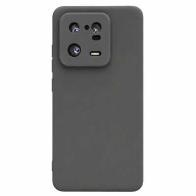 Funda de Silicona con Protección de Cámara – Antigolpes y Tacto Suave para Xiaomi Mi 13 Pro - Negro