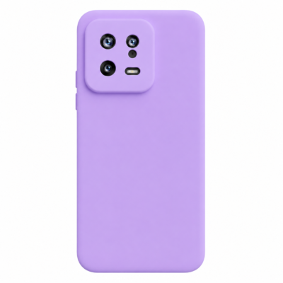 Funda de Silicona con Protección de Cámara – Antigolpes y Tacto Suave para Xiaomi Mi 13 - Morado