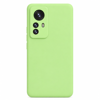 Funda de Silicona con Protección de Cámara – Antigolpes y Tacto Suave para Xiaomi Mi 12X - Verde