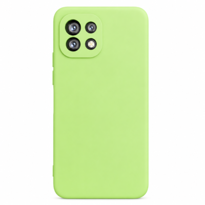 Funda de Silicona con Protección de Cámara – Antigolpes y Tacto Suave para Xiaomi Mi 11 Lite - Verde