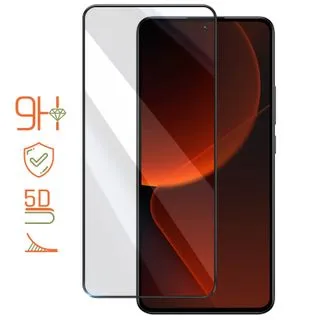 Protector de Pantalla de Cristal Templado Full Cover para Xiaomi 13T – Borde Negro