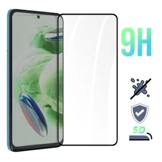 Protector de Pantalla de Cristal Templado Full Cover para Xiaomi Poco X5 – Borde Negro