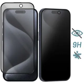 Protector de Pantalla de Privacidad para iPhone 16 – Cristal Templado Full Cover Antiespía