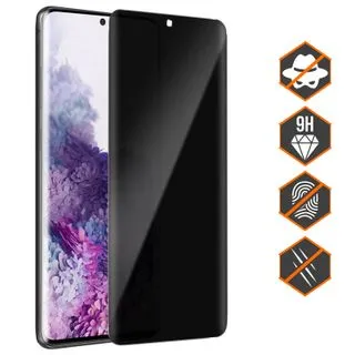 Protector de Pantalla de Privacidad para Samsung Galaxy S20 Plus – Cristal Templado Full Cover Antiespía