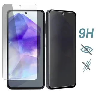 Protector de Pantalla de Privacidad para Samsung Galaxy A55 – Cristal Templado Full Cover Antiespía