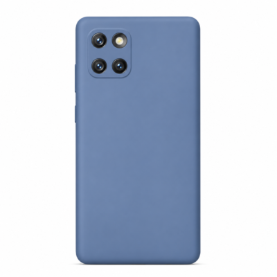 Funda de Silicona con Protección de Cámara – Antigolpes y Tacto Suave para Samsung Galaxy Note 10 Lite - Azul
