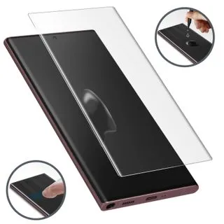Cristal Templado Full Cover para Samsung Galaxy S21 Ultra– Sin Bordes Negros, Alta Transparencia
