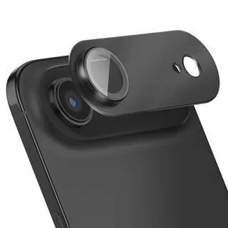 Protector de Cámara Trasera Completo para iPhone 17 AIR – Cristal Templado y Protección de Lentes - Negro
