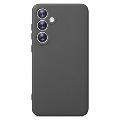 Funda de Silicona con Protección de Cámara – Antigolpes y Tacto Suave para Samsung Galaxy A14 - Negro