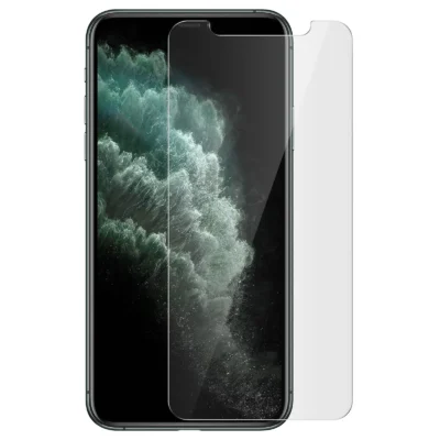 Cristal Templado Full Cover para iPhone XS– Sin Bordes Negros, Alta Transparencia