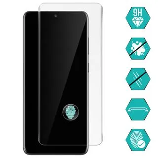 Cristal Templado Full Cover para Samsung Galaxy S20 Ultra– Sin Bordes Negros, Alta Transparencia
