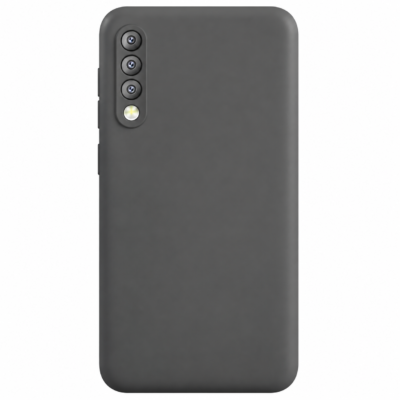 Funda de Silicona con Protección de Cámara – Antigolpes y Tacto Suave para Samsung Galaxy A50 - Negro