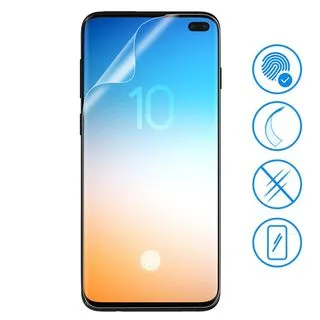Cristal Templado Full Cover para Samsung Galaxy S10 Plus– Sin Bordes Negros, Alta Transparencia