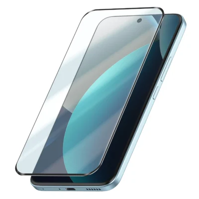 Protector de Pantalla de Cristal Templado Full Cover para Xiaomi Redmi Note 15 Pro 5G – Borde Negro