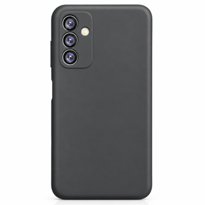 Funda de Silicona con Protección de Cámara – Antigolpes y Tacto Suave para Samsung Galaxy A13 - Negro