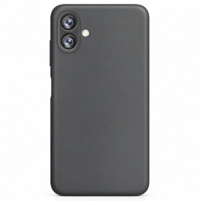 Funda de Silicona con Protección de Cámara – Antigolpes y Tacto Suave para Samsung Galaxy A07 - Negro
