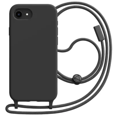 Funda con Cordón para iPhone 16e - Negro