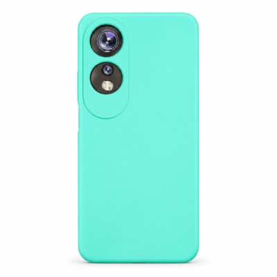Funda de Silicona con Protección de Cámara – Antigolpes y Tacto Suave para Oppo A60 - Turquesa