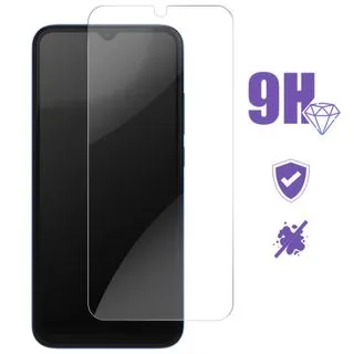 Cristal Templado Full Cover para Xiaomi Redmi 9C– Sin Bordes Negros, Alta Transparencia