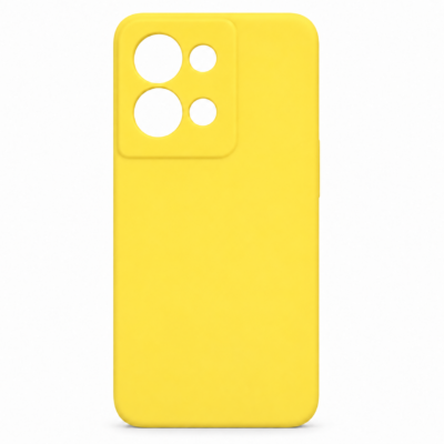 Funda de Silicona con Protección de Cámara – Antigolpes y Tacto Suave para Oppo Reno 8 Pro - Amarillo