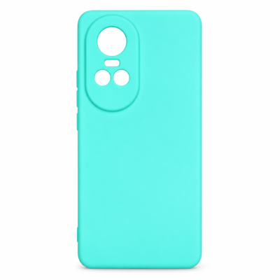 Funda de Silicona con Protección de Cámara – Antigolpes y Tacto Suave para Oppo Reno 10/10 Pro - Turquesa