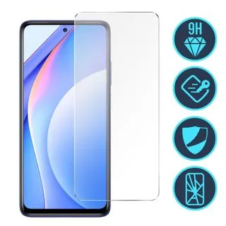 Cristal Templado Full Cover para Xiaomi Poco X3– Sin Bordes Negros, Alta Transparencia