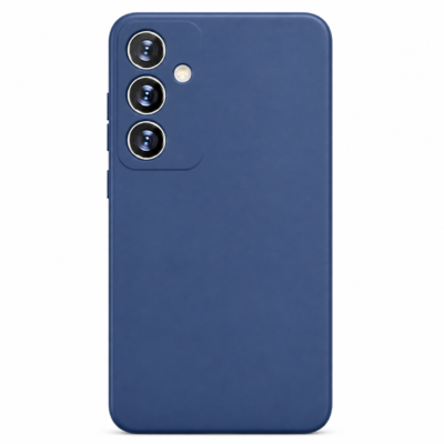 Funda de Silicona con Protección de Cámara – Antigolpes y Tacto Suave para Samsung Galaxy S24 - Azul