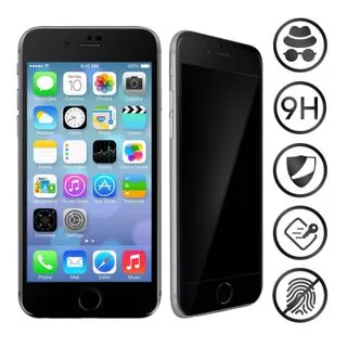 Protector de Pantalla de Cristal Templado Full Cover para iPhone 7 – Borde Negro