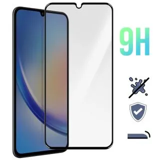 Protector de Pantalla de Cristal Templado Full Cover para Samsung Galaxy A33 5G – Borde Negro
