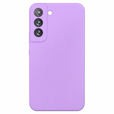 Funda de Silicona con Protección de Cámara – Antigolpes y Tacto Suave para Samsung Galaxy S21 FE - Morado