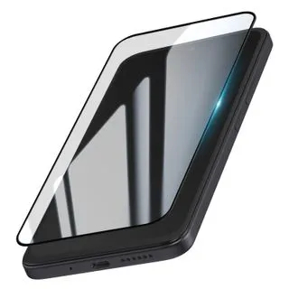 Protector de Pantalla de Cristal Templado Full Cover para Xiaomi Redmi 15 – Borde Negro