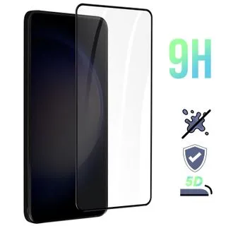 Protector de Pantalla de Cristal Templado Full Cover para Samsung Galaxy S23 Plus  – Borde Negro