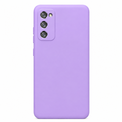 Funda de Silicona con Protección de Cámara – Antigolpes y Tacto Suave para Samsung Galaxy S20 FE - Morado