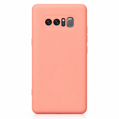 Funda de Silicona con Protección de Cámara – Antigolpes y Tacto Suave para Samsung Galaxy Note 8 - Rosa