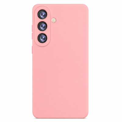 Funda de Silicona con Protección de Cámara – Antigolpes y Tacto Suave para Samsung Galaxy S26 Plus - Rosa