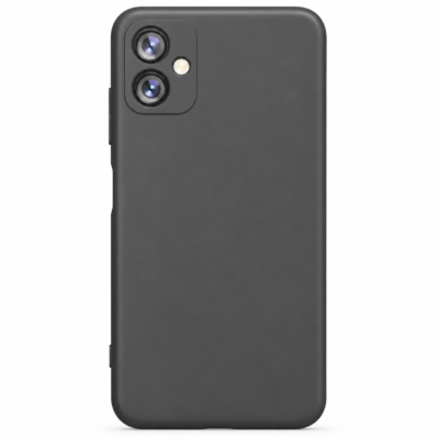Funda de Silicona con Protección de Cámara – Antigolpes y Tacto Suave para Samsung Galaxy A05 - Negro
